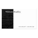 Black Leather Box Business Card Templates
