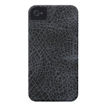 Black leather iPhone 4 covers