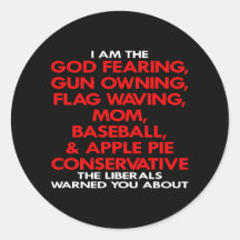 Black Liberals Warned You About Round Stickers