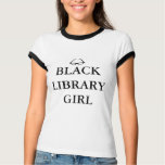 Black Library Girl T-Shirt