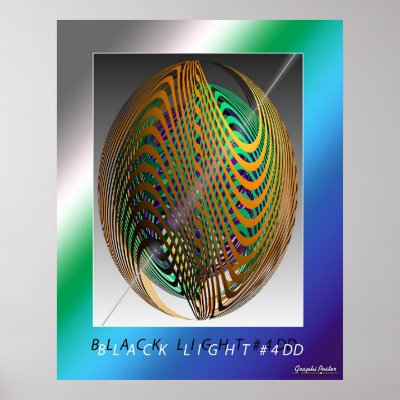 Black Light #4DD Print by GraphiPoster