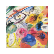 Black Lines Canvas Print