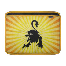 Black Lion; Leo Sleeve For MacBook Air