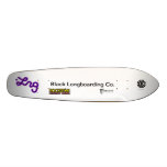 Black Longboard skateboards