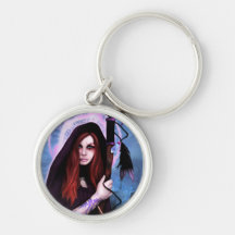 Black Magic Woman Keychain