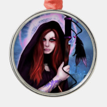 Black Magic Woman Ornament