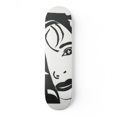 BLack Magic Woman Skateboard! by ZanHanhofDesigns