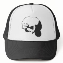 Black Manatee Hats