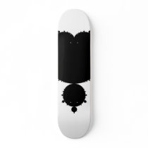 Black Mandelbrot Skate Decks