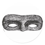 Black Mask Stickers