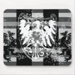Black Medival Bird Mousepad