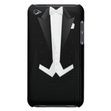 Black Men's Formal Tuxedo Suit iPod Touch Case