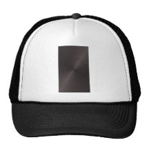 Black Metal Trucker Hat