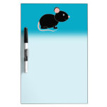 Black Mouse. Dry Erase Board