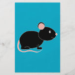 Black Mouse. Flyer Design