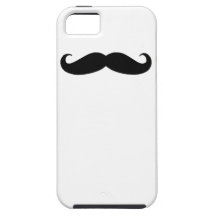Black Moustache iPhone 5 Case-Mate Case
