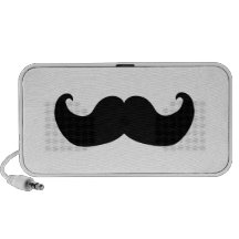Black Moustache Notebook Speaker