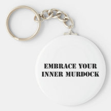 Black Murdock Keychain