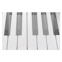 Black n White Piano Keyboard Key Picture Image Stationery