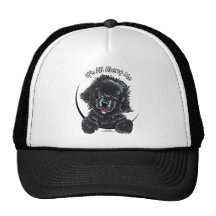 Black Newfie IAAM Mesh Hats