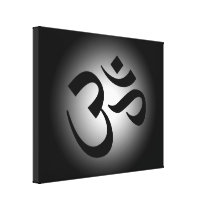 Black Om Symbol