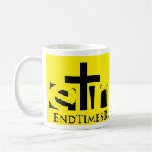 Black on Yellow Isaiah 52 Coffee Mugs