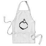 black onion icon apron