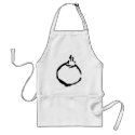 black onion icon aprons
