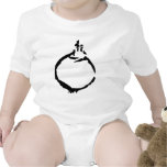 black onion icon baby bodysuit