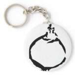 black onion icon keychain