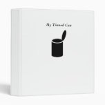 Black Opened Tin, My Tinned Can Binder