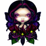Black Orchid Fairy - gothic fairy Photo Sculpture photo sculptures
