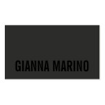 BLACK OUT BUSINESS CARDS