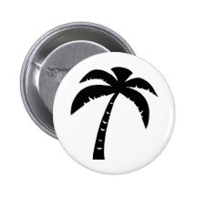 Black Palm Tree Pins