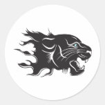 Black Panther Blue Eyes Sticker