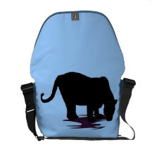 Black Panther Messenger Bags