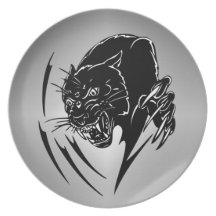 Black Panther Party Plate