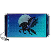 Black Pegasus and Blue Moon Speakers