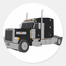 black peter built round stickers