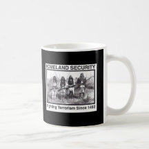 Black Photo Indian Homeland Security Coffee Mugs