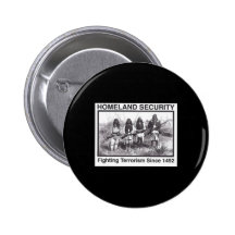 Black Photo Indian Homeland Security Pin