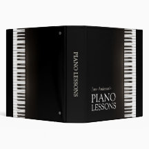 Black Piano binder