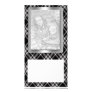 Black Plaid Photo Template