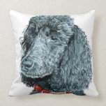 Black Poodle Pillows