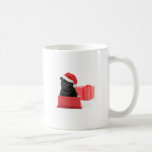 Black pug dog present or gift mug