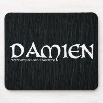 Black Rain Mousemat