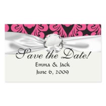 black raspberry red pink mod damask sticker