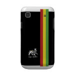 Black Rasta Stripe Droid Case. Samsung Galaxy S Case