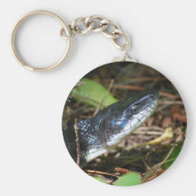 Black Rat Snake keychain