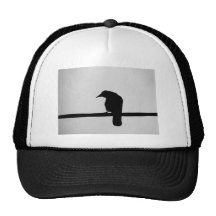 black raven trucker hats